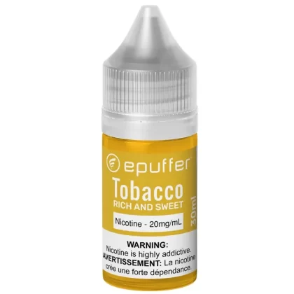 Rich and Sweet Tobacco NicSalt / Freebase Eliquid – 30ML