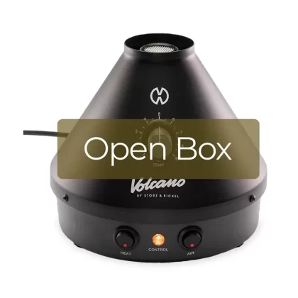 New Open Box – Volcano Classic Vaporizer - Color#Silver (Original)>Onyx (New)