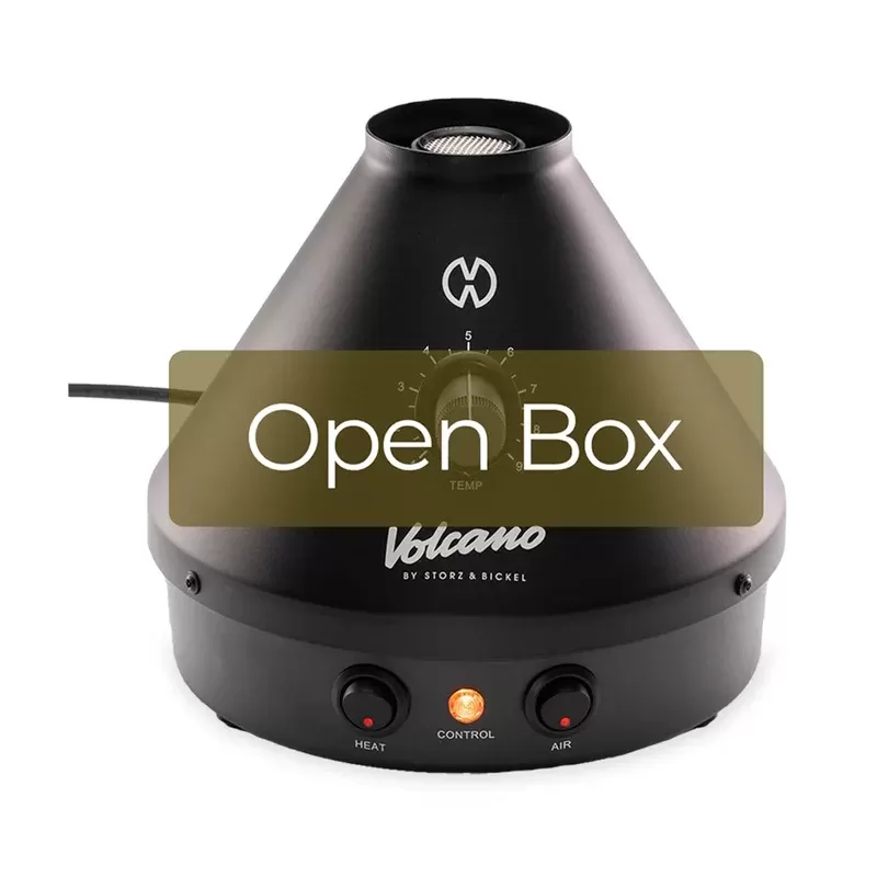 New Open Box – Volcano Classic Vaporizer - Color#Silver (Original)>Onyx (New)