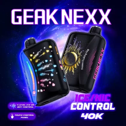 GEAK NEXX Nic/Ice Control 40K Disposable Device - 40,000 Puffs - Sour Mango Pineapple (Ice Adjust)
