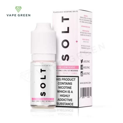Pink Lemonade Nic Salt E-Liquid by SOLT
