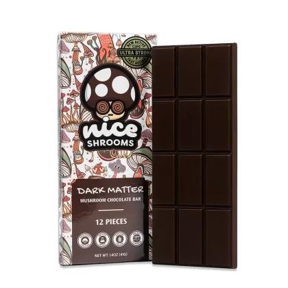 Nice Shrooms Magic Mushroom Chocolate Bar – Dark Matter