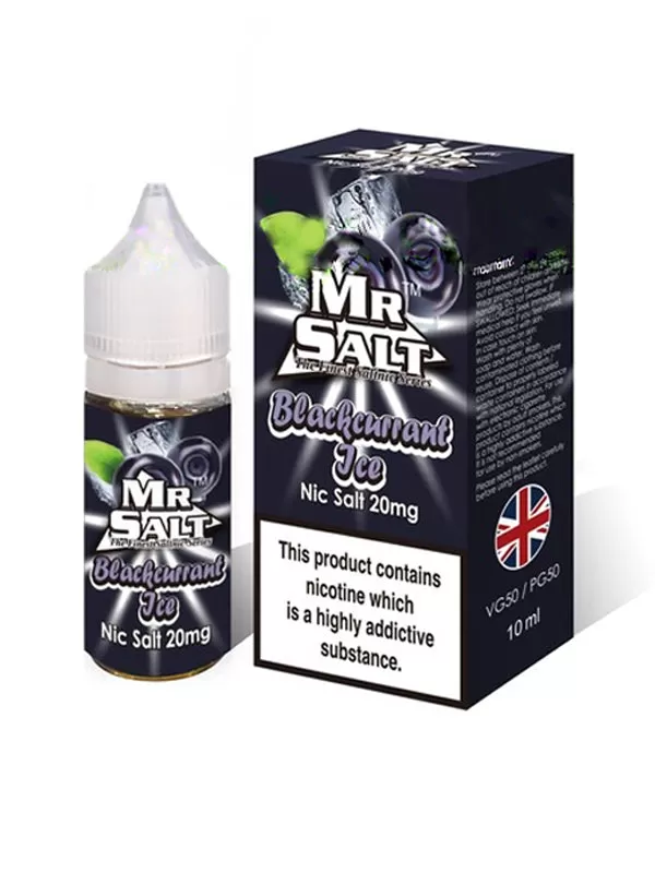 Mr Salt Blackcurrant Ice Nic Salt E-Liquid