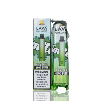 Lava Plus 2600 Puffs Disposable Vape - 5% - Miami Mint 3%