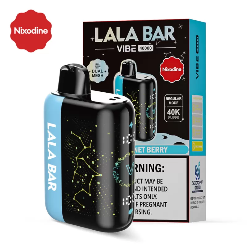 Nixodine Edition | LALA BAR VIBE 40K Disposable Device - 40,000 Puffs - Image 3