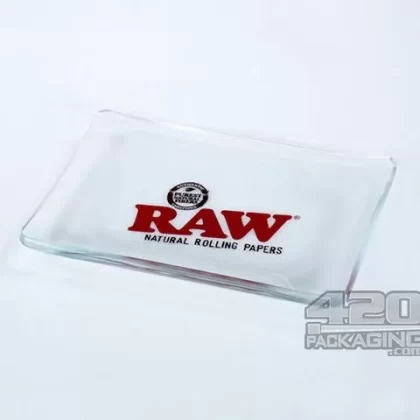 RAW Star Glass Mini Rolling Tray