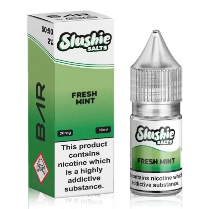Fresh Mint Bar By Slushie Salt 10ml - Nicotine Strength#20mg (Salt)>10mg (Salt) (CC7090)