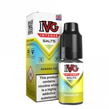 IVG Banana Ice Nic Salts E Liquid (10ml)