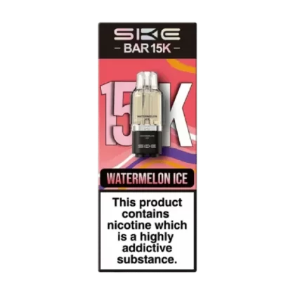 SKE Bar 15K Refill Pod Watermelon Ice - Nicotine Strength#20mg