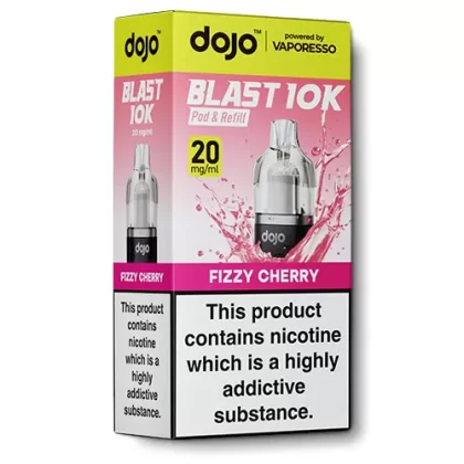 Fizzy Cherry Pod & Refill by Dojo Blast 10k - Ecigarettedirect Co
