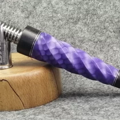 Twist in Juma® Purple Dragon and Blackwood by PhattPiggie