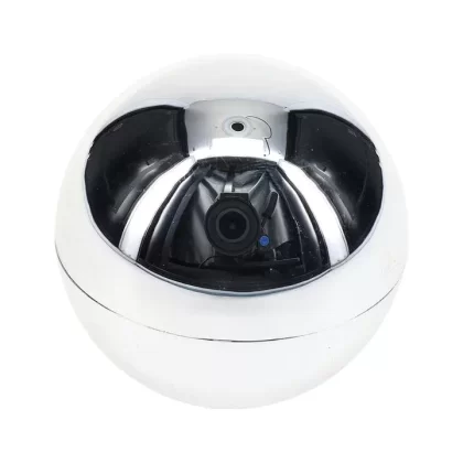 Chrome Sphere Metal Herb Grinder “Mirror Orb” – 2″