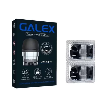 Freemax Galex Replacement Pods – 2 Pack - 2ml Empty Pod