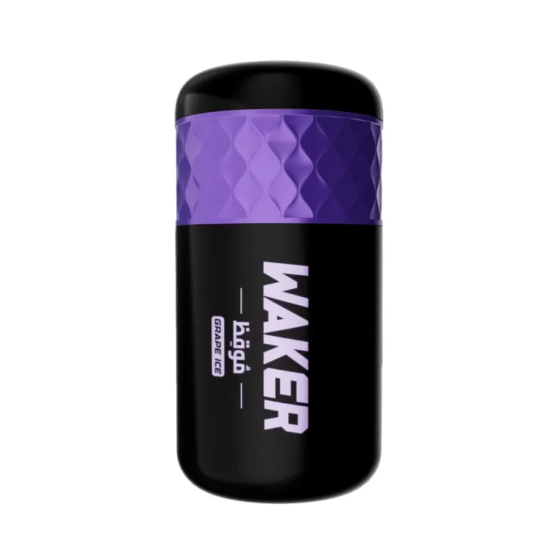 WAKER Shisha 5000 E-Hookah powered by YOOZ - 5000 Puffs - Lemon Mint - Image 3