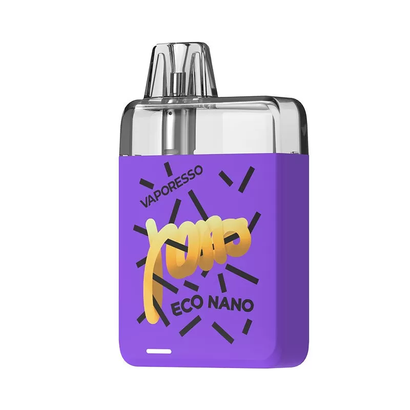 Vaporesso Eco Nano Pod System - Black Truffle, Creamy Purple - Image 3