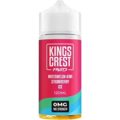 King’s Crest Fruits Watermelon Kiwi Strawberry Ice 120ml E-Juice