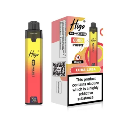 Higo BB Pulse 6000 Prefilled Pod Kit Luba Luba - 20mg