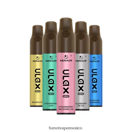 Fumot Movkin Ulax Vape desechable 6800, bobina de cerámica – 8 ml (1 pieza) kiwi maracuyá guayaba H0XPTX323 Fumot Sabores