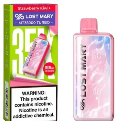 Lost Mary MT35000 Turbo [35000 puffs] – Strawberry Kiwi - Ejuicewarehouse