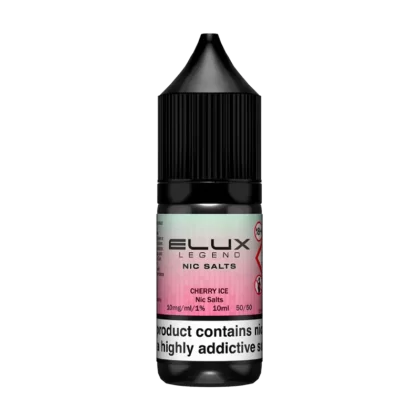 Cherry Ice Nic Salt by Elux 10ml - 10mg - Vape Product