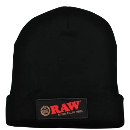 RAW | Black Beanie