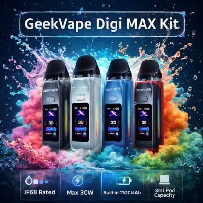 GeekVape Digi MAX Kit - Misty Blue - Vapeciga
