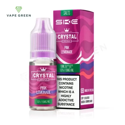 Pink Lemonade Nic Salt E-Liquid by SKE Crystal Salts V2