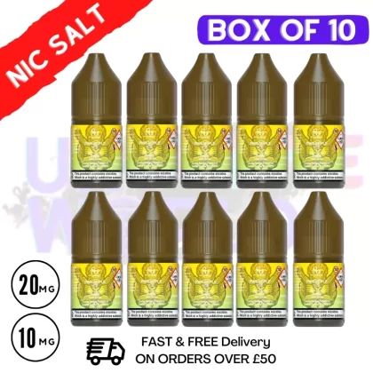 Pineapple Ice RandM Tornado 7000 Nic Salt BOX OF 10