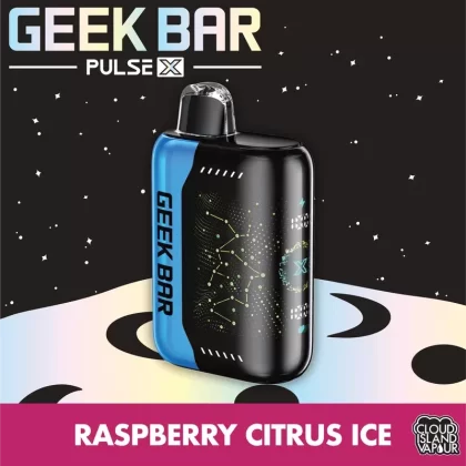 GEEK BAR PULSE X Disposable Vape – Raspberry Citrus Ice