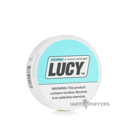 Lucy Nicotine Pouches – Wintergreen - Nicotine Strength#4mg>8mg>12mg