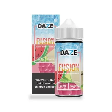 Raspberry Green Apple Watermelon Iced | 7 Daze | 100mL - 6MG