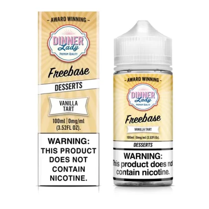 Dinner Lady Vanilla Tart TFN 100mL Freebase Vape Juice - 6MG