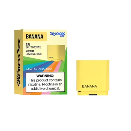 Zlabs Zcolors Mini Banana Pod - Nicotine Strength#Banana (D35939)