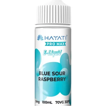 Hayati Pro Max Blue Sour Raspberry 100ml Shortfill Vape Juice