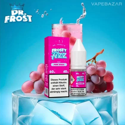 Dr. Frost – Nikotinsalz Liquid – Pink Soda - 20mg/ml, 10mg/ml; Propylenglykol, Nicotinelactat