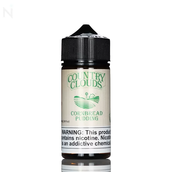 Country Clouds E-Liquid - Corn Bread Puddin'- 100mL