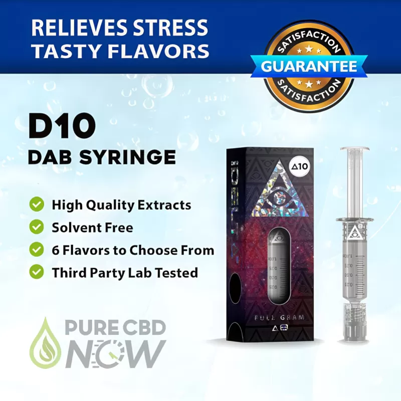 iDELTA Premium – Delta 10 Dab Syringe Full Gram - Image 3