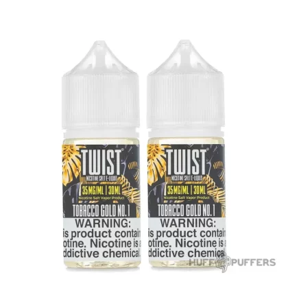Twist Salt Nic – Tobacco Gold No. 1 60mL - Nicotine Strength#35mg>50mg