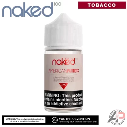 Naked 100 American Patriot E-Liquid 60mL - Vape Product, Vape Product