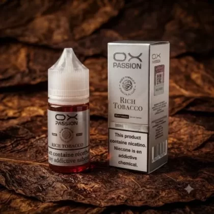 OX PASSION RICH TOBACCO SALT ELIQUID - Elegantvapestore