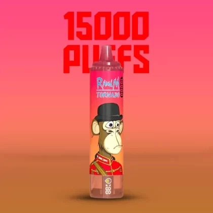 RandM Tornado 15000 Red Energy Ice