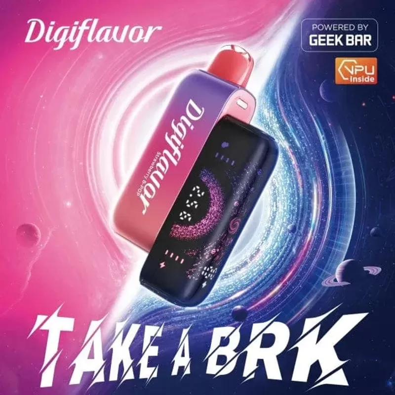Geek Bar Digiflavor BRK 20k Disposable Battery - Black (Battery) - Image 2