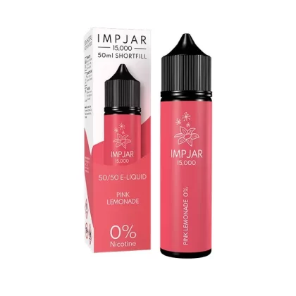 Pink Lemonade 50ml Shortfill E-Liquid by Imp Jar