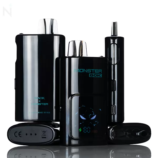 SMOK x Pod Monster 80K Puffs Refillable Disposable - Cool Strawberry Watermelon Bubblegum