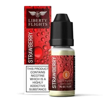 Strawberry E-Liquid by Liberty Flights (10ml) - 3mg