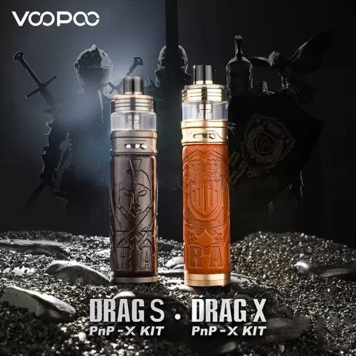 VOOPOO Drag S PNP-X Pod Kit - Knight Chestnut - Vapormo - Image 3