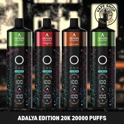 Adalya Edition 20k 20000 Puffs Shisha Disposable Vape buy in DUBAI - Absolute Zero, African Crush