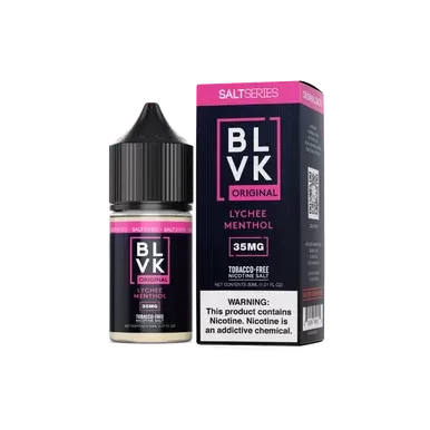 Lychee Menthol (Lychee) by BLVK Salt E-Liquid