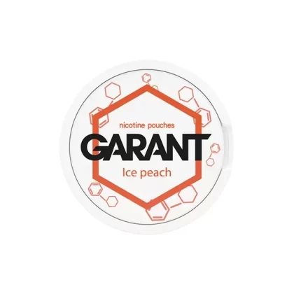 Garant Ice Peach Nicotine Pouches - Strength#20mg (5C84DE)