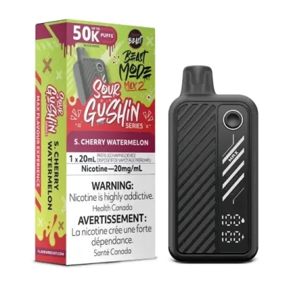 Flavour Beast Beast Mode Max 2 Disposable – Sour Gushin S. Cherry Watermelon